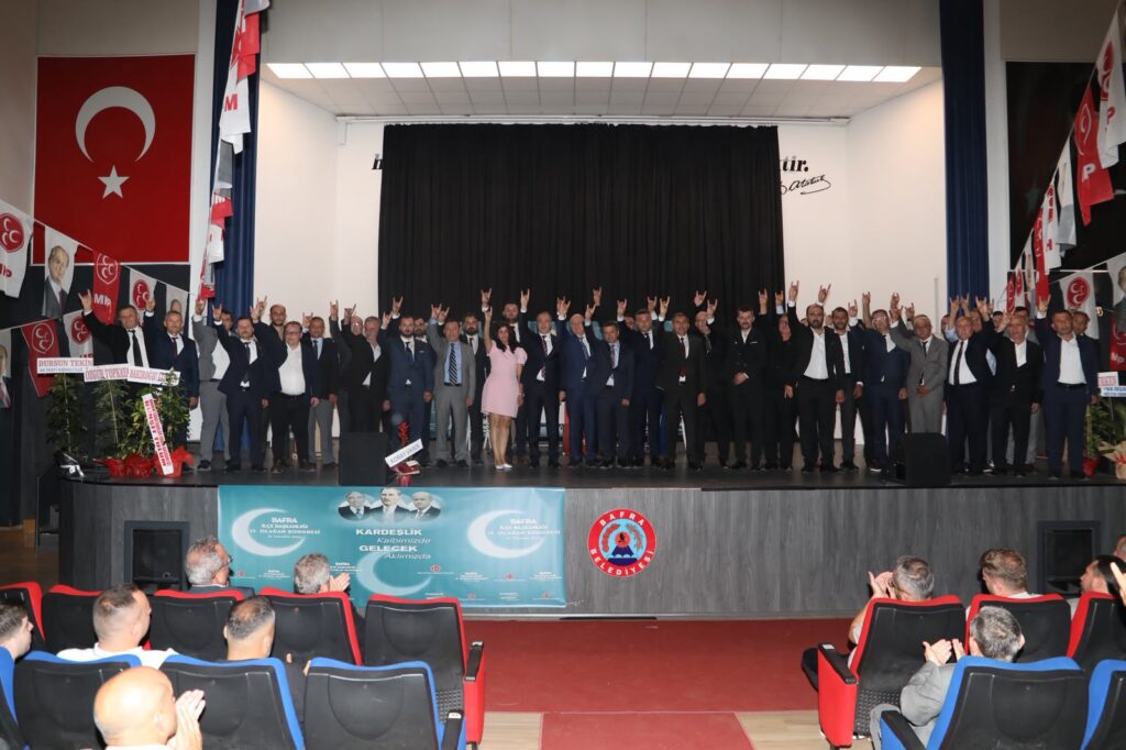 Milliyetçi Hareket Partisi Bafra İlçe Başkanı Kemal Şahin Oldu