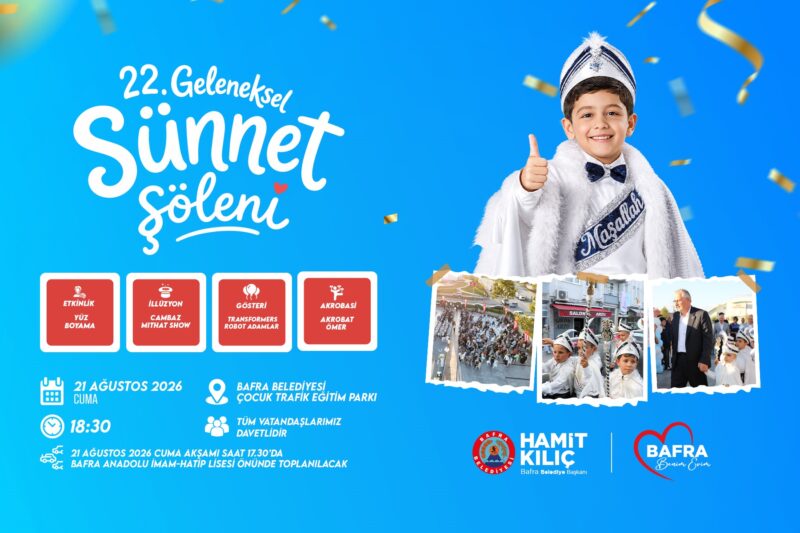 22. GELENEKSEL SÜNNET ŞÖLENİ’NİN TARİHİ BELLİ OLDU