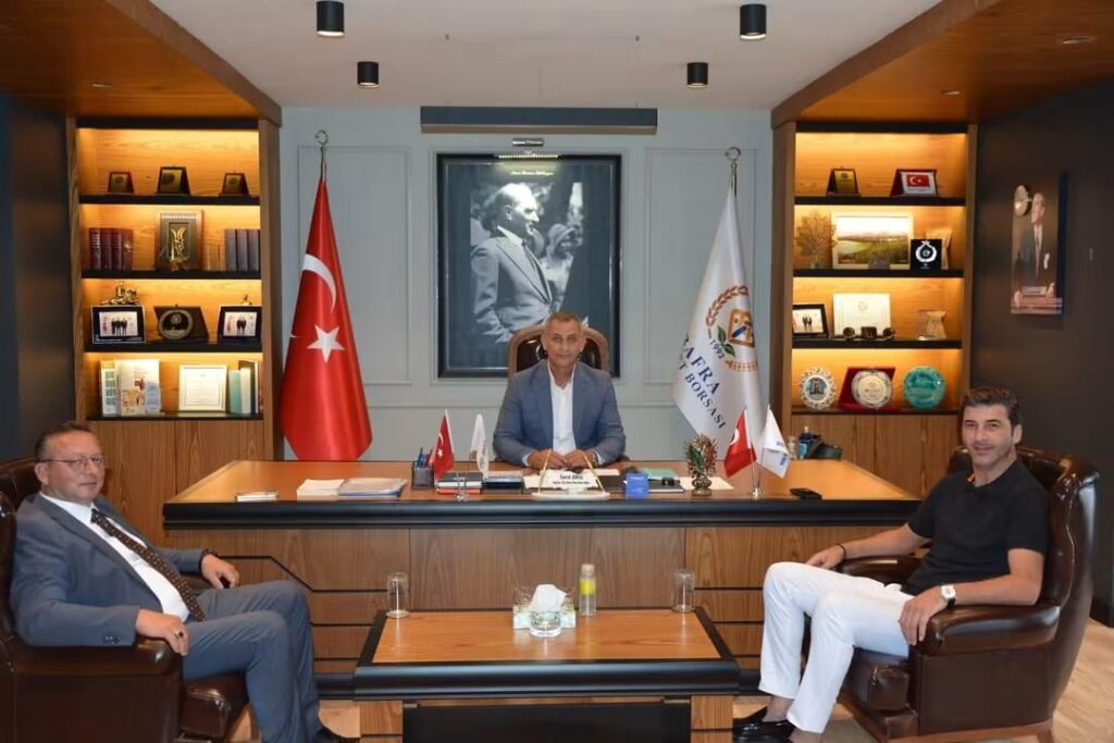 Başkan Serdal Sefa Kocabaş’tan Ticaret Borsası Başkanı Tarık Erol’a Ziyaret