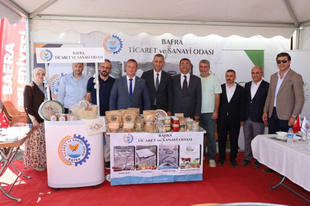 Başkan Serdal Sefa Kocabaş, Bafra Tarım ve Hayvancılık Fuarı’nda