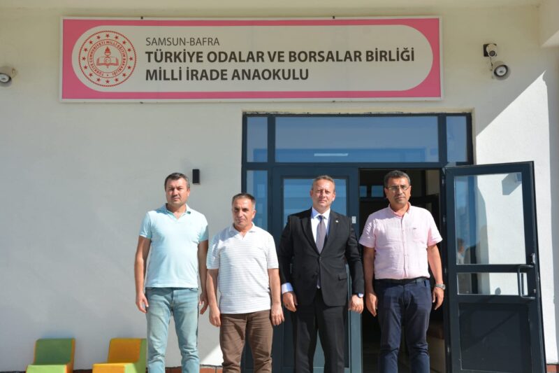 Bafra TSO’ dan TOBB Milli İrade Anaokulu’na Ziyaret