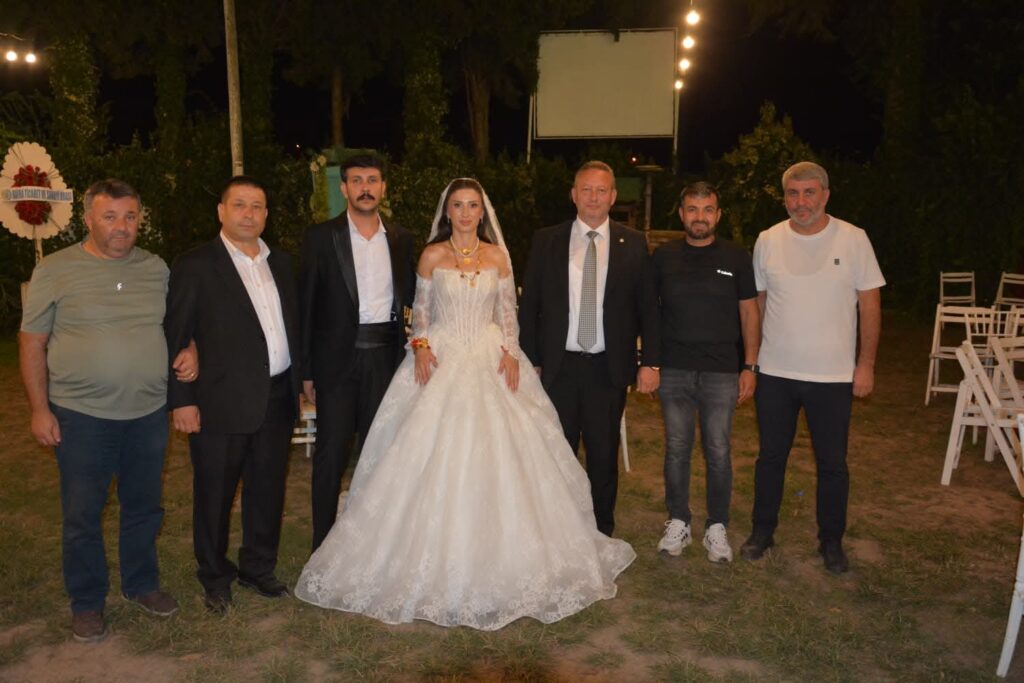 Başkan Serdal Sefa Kocabaş, Hatice ve Ömür’ün Düğün Törenine Katıldı