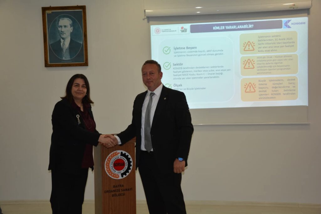 KOSGEB Destekleri Bilgilendirme Semineri Gerçekleştirildi   