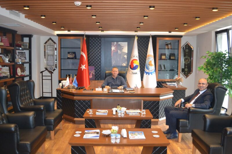 Bafra VakıfBank’tan Başkan Serdal Sefa Kocabaş’a Ziyaret