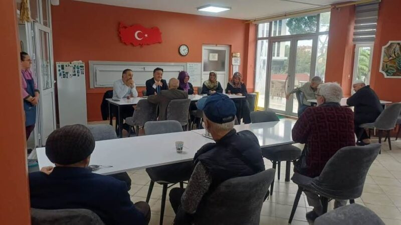 Bafra İmam Hatip Lisesi Öğrencileri İlçe Müftümüzü Ziyaret Etti