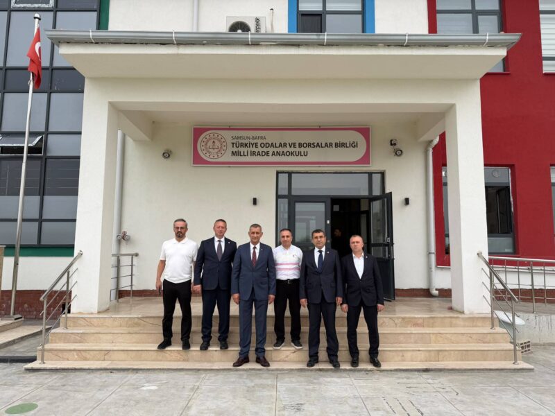 Başkan Kocabaş, TOBB Milli İrade Anaokulu’ndaki Oyun Alanı Çalışmalarını İnceledi