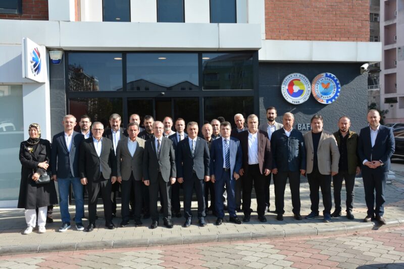 AK Parti Heyetinden Bafra TSO’ya Hayırlı Olsun Ziyareti
