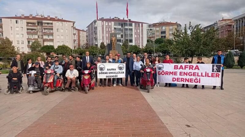 15 EKİM BEYAZ BASTON GÖRME ENGELLİLER GÜNÜ 
