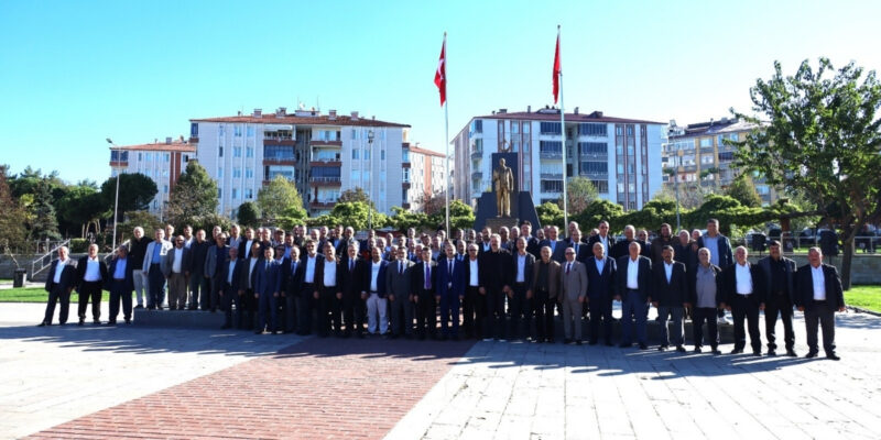 Bafra’da 29 Ekim Muhtarlar Günü Etkinliği